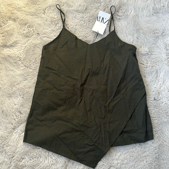 Zara Tops - NWT ZARA SPAGHETTI STRAP TOP